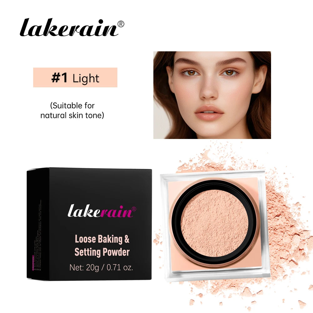 Matte Loose Setting Powder – Oil Control, Brightening & Long-Lasting Finish