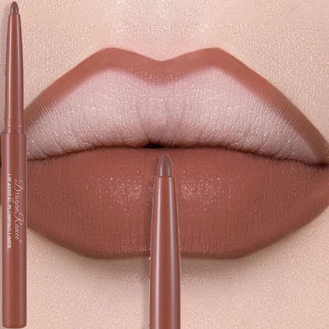 Matte Velvet Lip Liner Pencil – Waterproof, 12 Everyday Shades