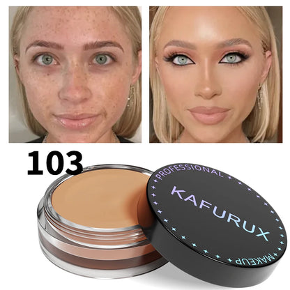 9-Shade Full Coverage Concealer – Waterproof BB Cream for Dark Circles