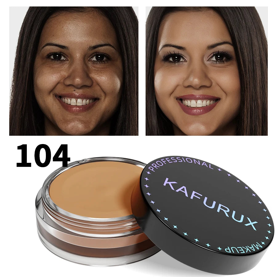 9-Shade Full Coverage Concealer – Waterproof BB Cream for Dark Circles