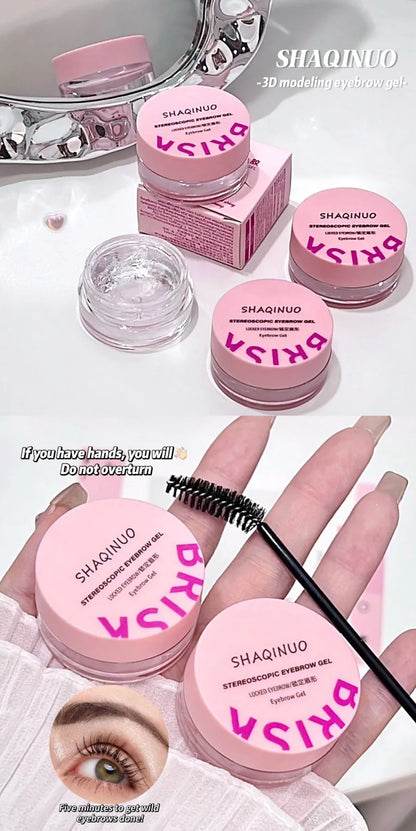 3D Brow Styling Soap – Clear Gel for Natural, Fluffy Eyebrows