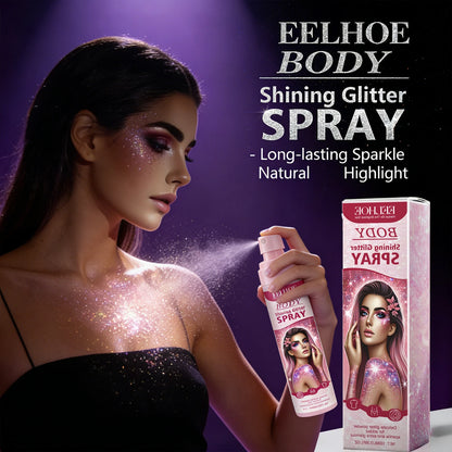 Glitter Body & Hair Spray – Quick-Dry Shimmer for Parties & Events, 100ml