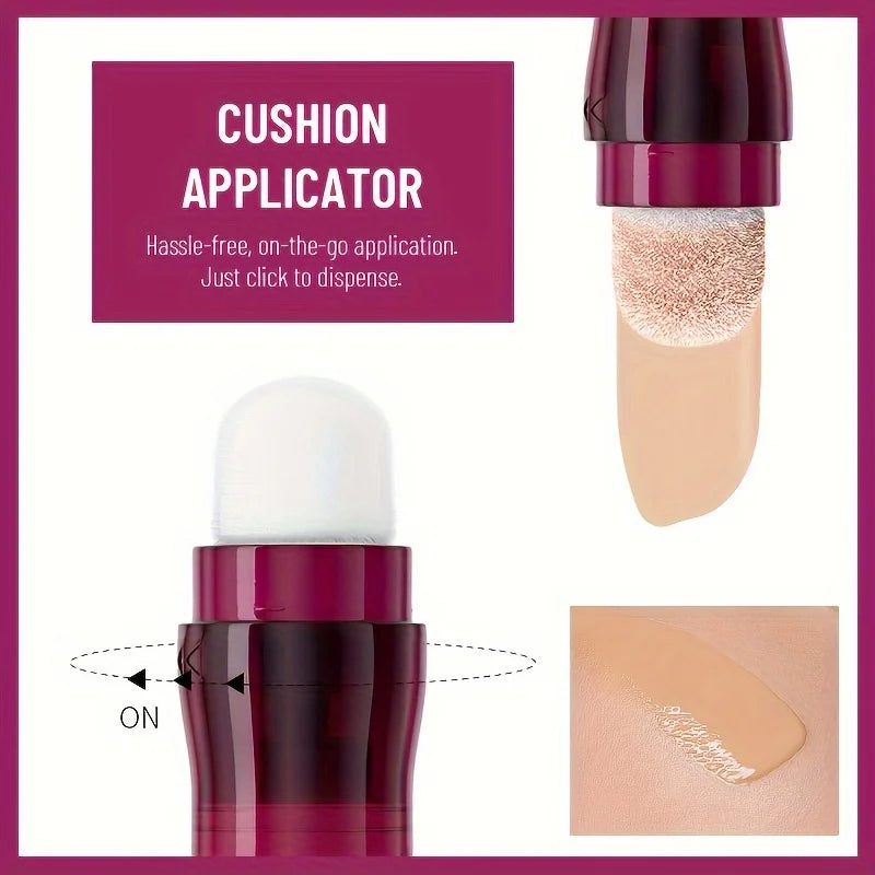 Full Coverage Sponge-Tip Concealer – Dark Circles, Blemishes & Acne