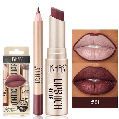 Lip Liner & Lip Oil Duo Set – Ombré Effect, Moisturising & Long-Lasting