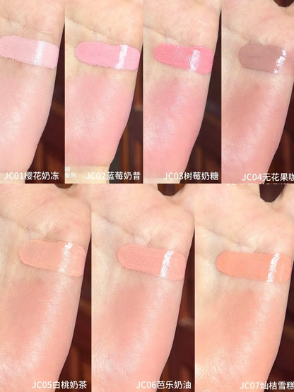 AZTK Liquid Blusher Jello Color Powder JC04  Moisturizing Highlight Beauty Expands Contracts Cheek Matte Face Makeup