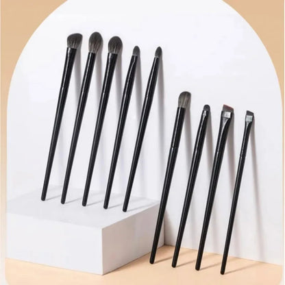 15-Piece Professional Eye Makeup Brush Set – Blending, Smudge & Detail