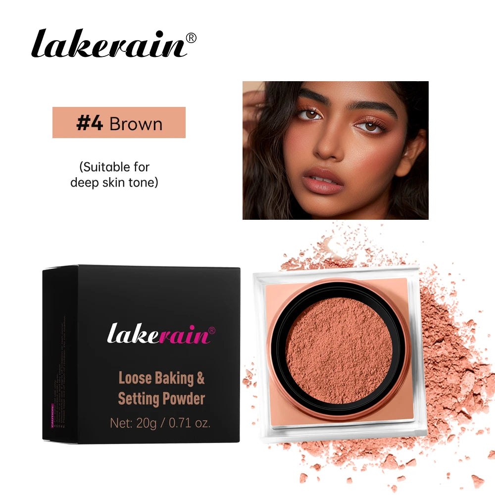Matte Loose Setting Powder – Oil Control, Brightening & Long-Lasting Finish