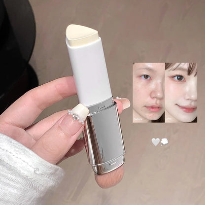 Dual Purpose Brush Head Foundation Make-up Stick, Light and Smooth, Lasting Coverage, Covering the Face Foundation Make-up, Crea