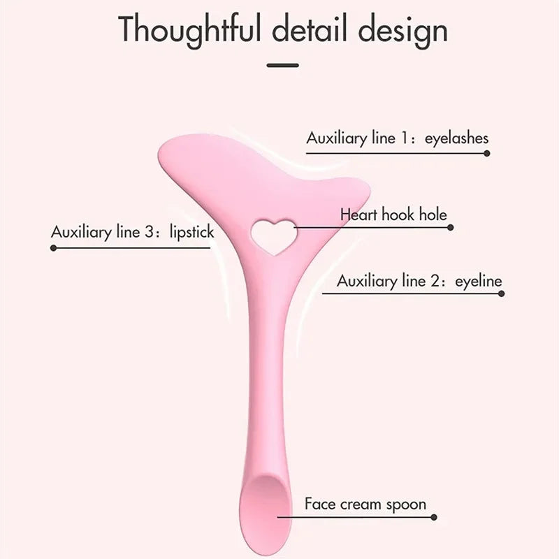Reusable Silicone Eyeliner Stencil – Perfect Wing Tips Every Time